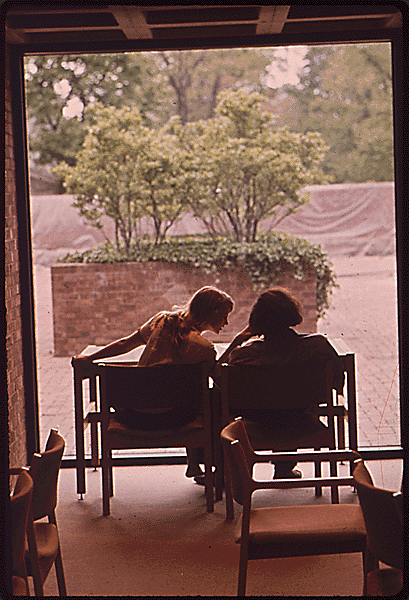 Haun, D. (1973 May). Rogers Memorial Library. The Environmental Protection Agency's Program to Photographically Document Subjects of Environmental Concern, 1972 - 1977. National Archives and Records Administration, 546547.